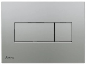 Ravak X01456 - Buton de acționare UNI 24,7x16,5 cm crom mat