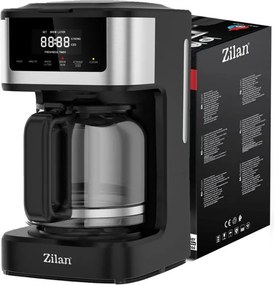 Cafetiera digitala Zilan ZLN9266, functie de preparare la o ora uterioara, auto curatare