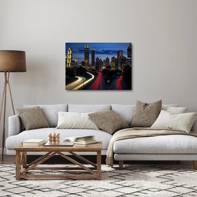Tablou cu orașul nocturn (70x50 cm)