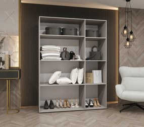Dulap de haine 150 cm Mirabella 3 (Cașmir + Auriu). 1126467