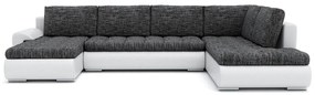 Supermobel Canapea extensibilă în formă de TALHA II, 300x75x200, lawa 17/soft 17, dreapta