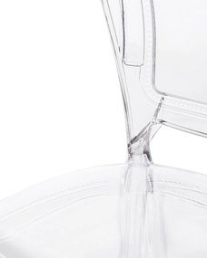 Set 2 buc. scaune pentru sufragerie Vitton (transparent). 1009867