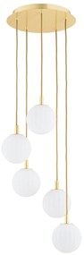 Lustra design modern cu 5 pendule Paloma