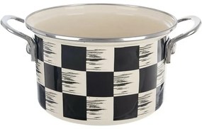 Orion Oală emailată Șah Lem, 2 l, diametru 18 cm, diam. 18 cm