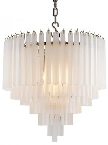 Candelabru LUX finisaj nickel, diametru 60cm, Nova 109494 HZ