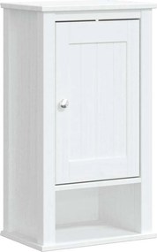 vidaXL Dulap de baie de perete "BERG" alb, 40x27x71,5 cm, lemn masiv