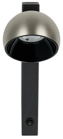 Aplica spot LED directionabil BRUSHED NICKEL ZB-25341