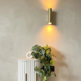 Aplică modernă din alamă cu 2 lumini - Jeana