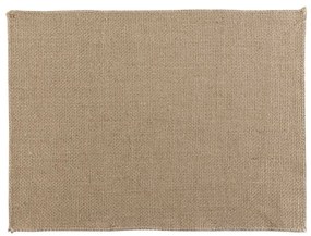 Set de masă Douceur d intérieur  2 SETS DE TABLE 33 x 45 CM JUTE UNI LENY X2