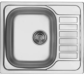 Chiuveta Deante Soul inox satinat 58x50 cm