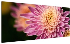Tablou detailat cu flori (120x50 cm)