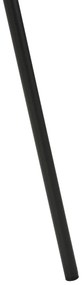 Set 2 buc scaune de sufragerie Luaza (negru). 1081045
