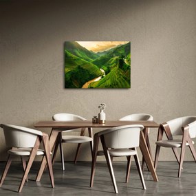 Tablou - Terase de orez Mu Cang Chai (70x50 cm)