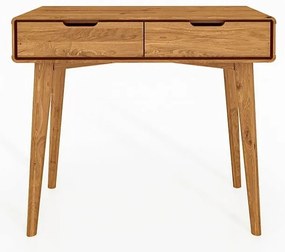 Măsuță de toaletă din stejar 90x40 cm Greg - The Beds