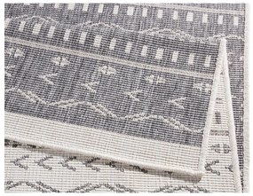 Covor adecvat pentru exterior NORTHRUGS Twin Supreme Mismo, 250 x 80 cm, gri-crem