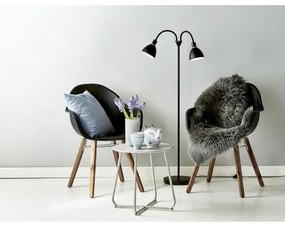 Nordlux - Lampă de podea RAY 2xE14/25W/230V neagră