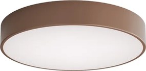 Brilagi - Plafonieră pentru baie cu senzor CLARE, 4x soclu E27 (max. 24 W), 230 V, diametru 50 cm, maro, IP54