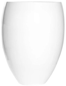 Jardiniera Bond, alb lucios, dimensiuni multiple - PotteryPots Mărime: M - v. 61.5 cm, ⌀ 48.5 cm
