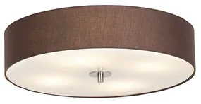 Plafonieră rustică maro 50 cm - Drum