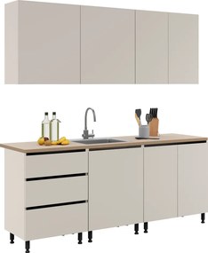 Mobilier de bucătărie, 2 m, caşmir, ASTI