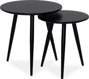 Set 2 masute CLEO, negru