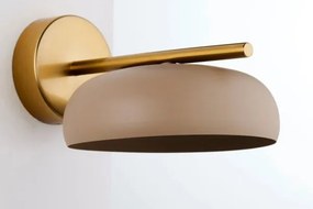 Aplica de perete OLAF 1xGX53/12W/230V bej/auriu