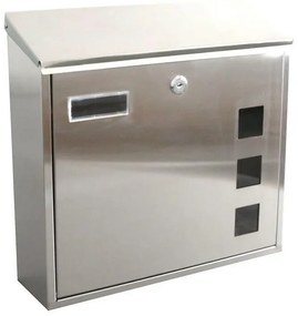 Cutie poștală 350 x 330 x 110 mm, inox