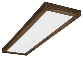 Brilagi - Corp de iluminat LED pentru baie WOODY FRAME LED/40W/230V 120x30 IP44, finisaj stejar/nuc