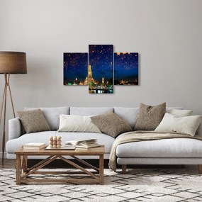 Tablou - Lampioane norocului, Bangkok (90x60 cm)