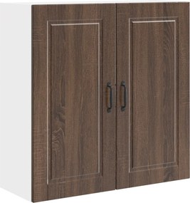 vidaXL Dulap de bucătărie Stejar închis 80 x 31 x 80 cm Lemn compozit