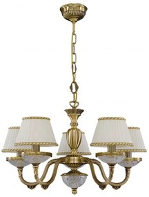 Candelabru din alama 5 brate design italian 6402