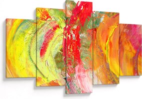 Tablou cu abstracție- pictura (150x105 cm)