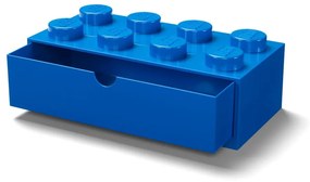Cutie cu sertar pentru birou LEGO®, 31 x 16 cm, albastru