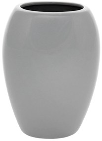 Vază ceramică Jar, 14 x 20 x 9 cm, gri