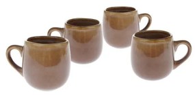 Căni maro 4 buc. pentru espresso din ceramică 100 ml – Dakls