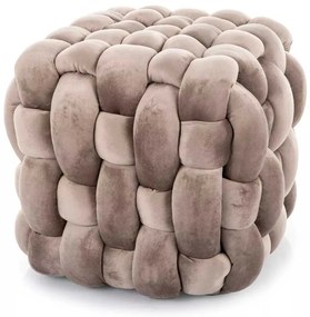 Taburet Vernier Velvet, bej