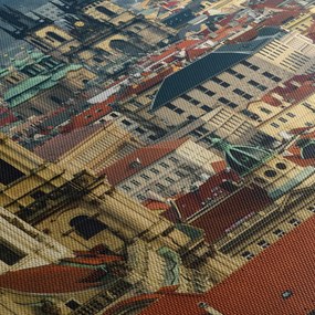 Tablou - Panorama din Praga (90x60 cm)
