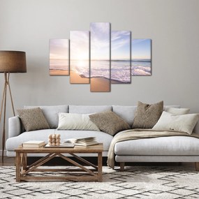 Tablou cu plaja cu nisip (150x105 cm)