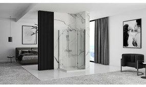 Cabina de dus dreptunghiulara cu usi pliabile Rea Fold N2 modulara 110x120 crom