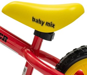 Baby Mix Bicicleta de echilibru pentru copiiTraveller, roșu