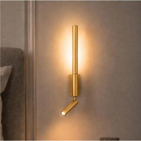 Brilagi - Aplică de perete cu spot LED VIXON LED/3W/230V + LED/5W auriu CRI 90