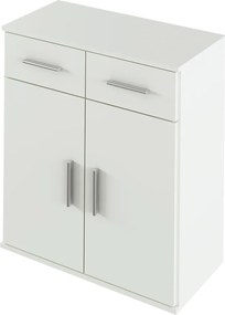 Comoda RESITA TYP 2, alb, DTD laminat, 71x35x80 cm