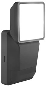 Aplică LED de exterior cu senzor SPOT LED/8W/230V IP55 neagră Ledvance