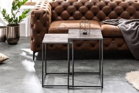 Set de 2 masute design industrial Elements