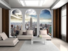 Fototapet - Privie spre New York Pillars (254x184 cm)