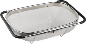 Sită extensibila pentru chiuveta Kesper 90940, 36,5-55 cm, otel inoxidabil, argintiu