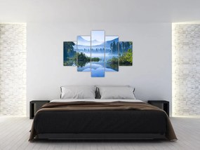 Tablou cu lac montan (150x105 cm)