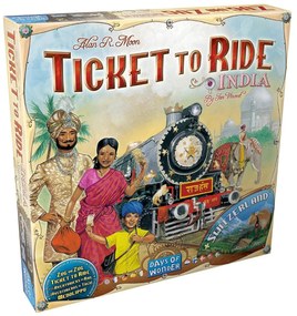 JOC DE SOCIETATE TICKET TO RIDE MAP COLLECTION INDIA & SWISS, LIMBA ENGLEZA - DAYS OF WONDER (720114)