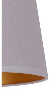 Duolla - Abajur pentru lampă de birou CLASSIC M E27, Ø 24 cm, gri
