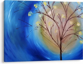 Tablou - Copac în fața soarelui (70x50 cm)